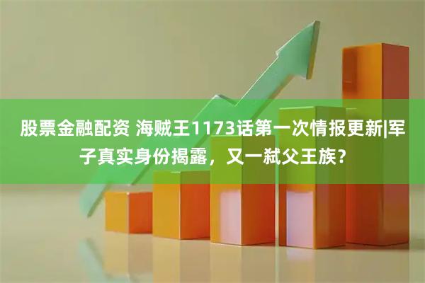 股票金融配资 海贼王1173话第一次情报更新|军子真实身份揭露，又一弑父王族？